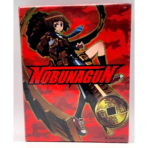 Nobunagun: The Complete Series Limited Edition (BD/DVD 2015 4-Disc Set) SEALED